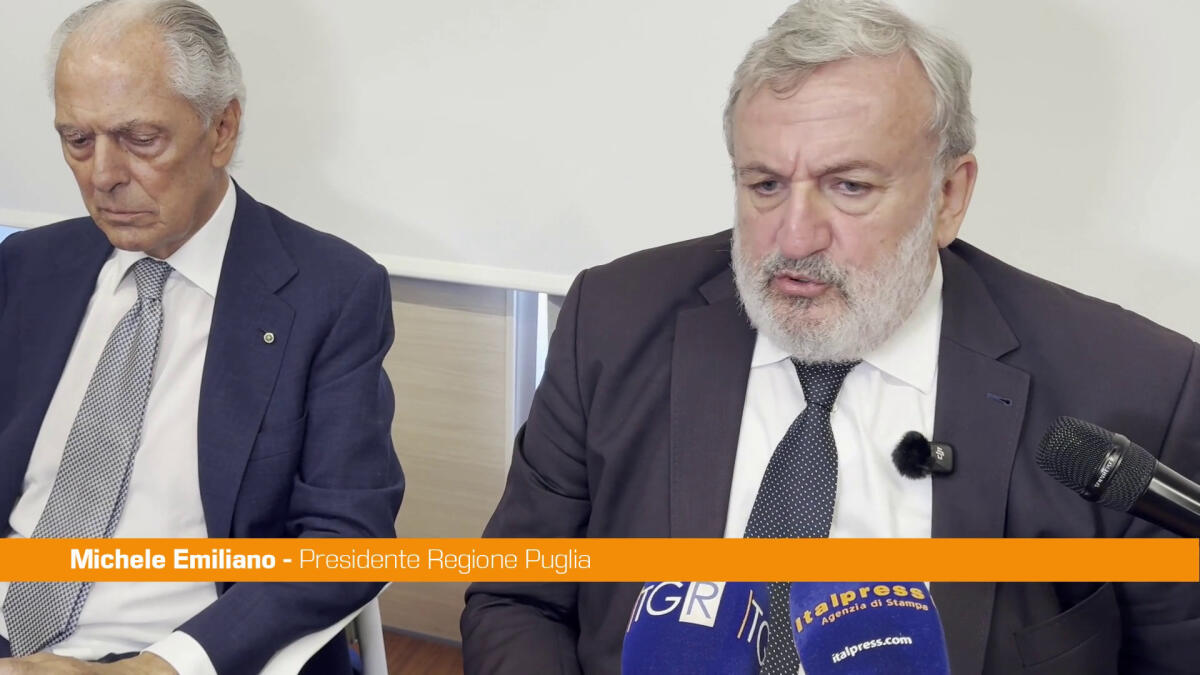 Nuovo accordo Regione Puglia-Pirelli, Emiliano: "Partner importante" - 