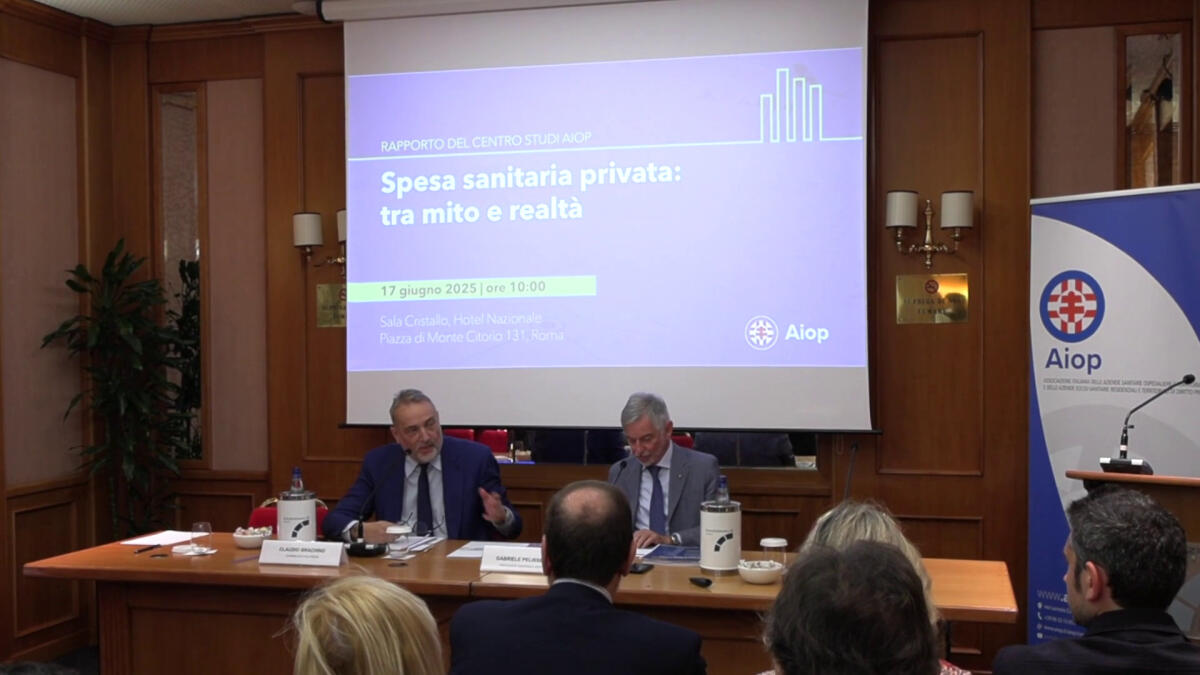 Aiop, la spesa sanitaria privata è stabile nel tempo - 