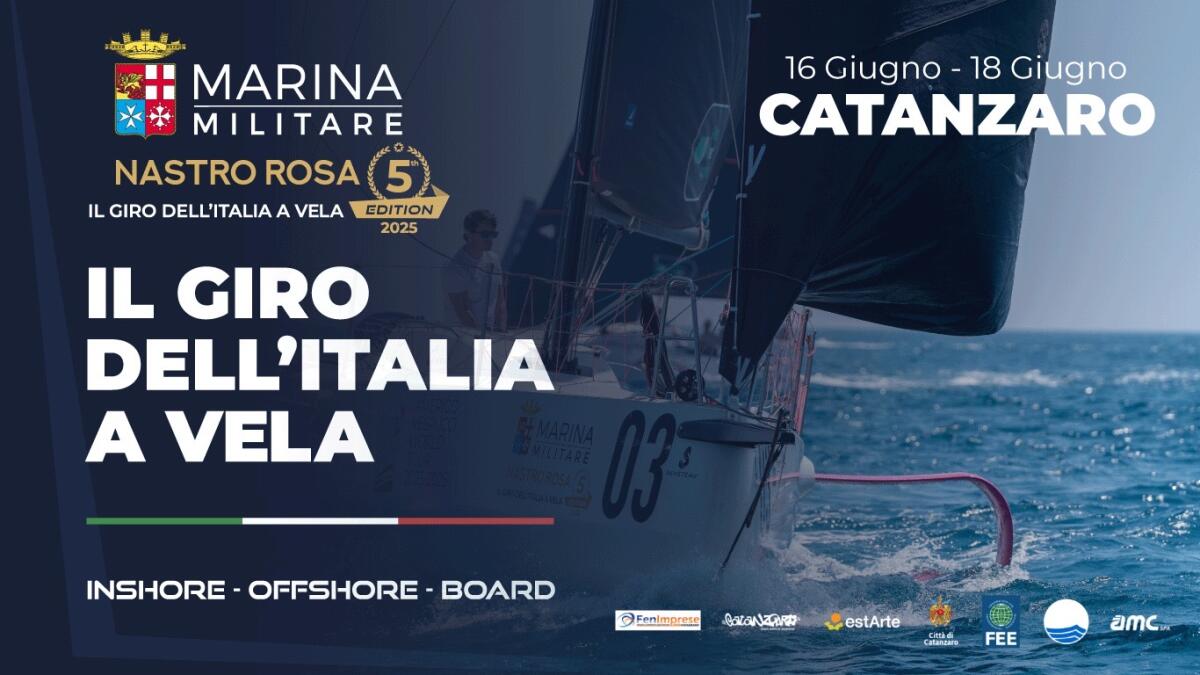 Il Nastro Rosa Tour torna a Catanzaro al via tre giorni di regate, food, sport e cultura del mare - 