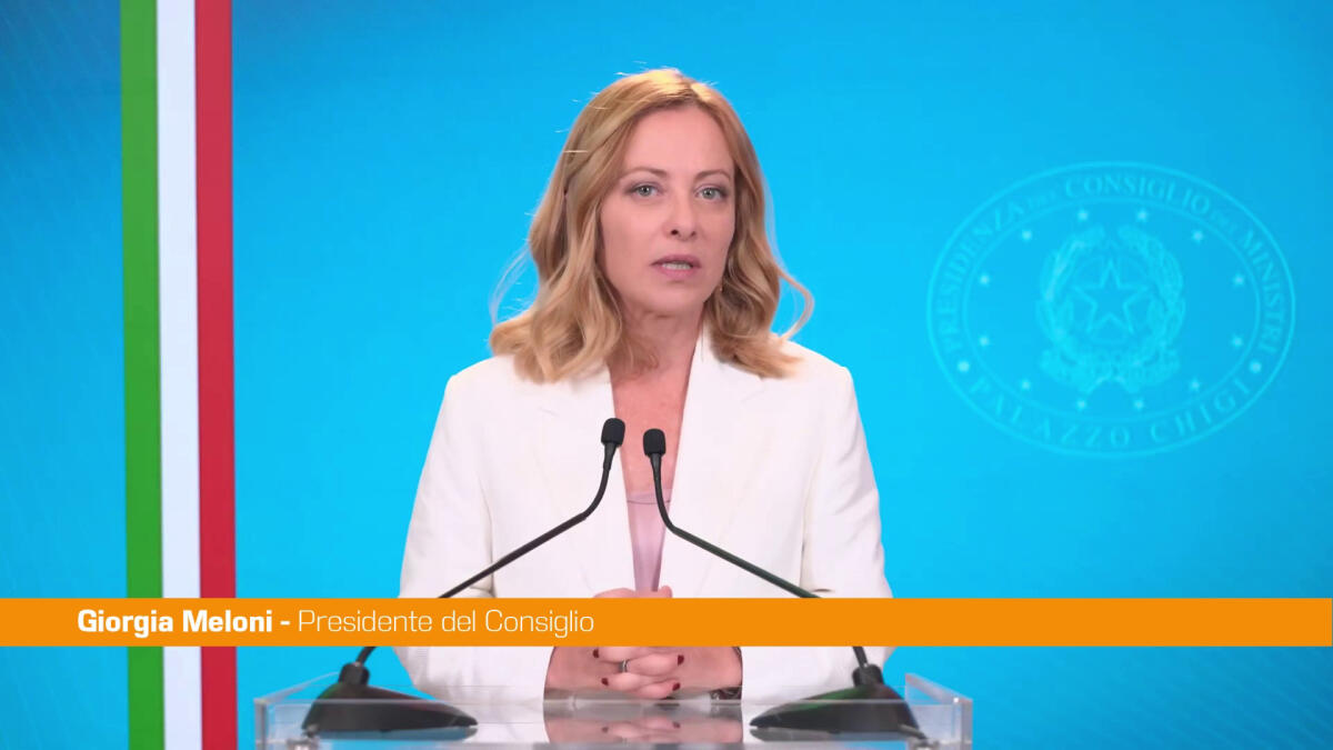 Meloni "Governo al fianco delle imprese contro il caro energia" - 
