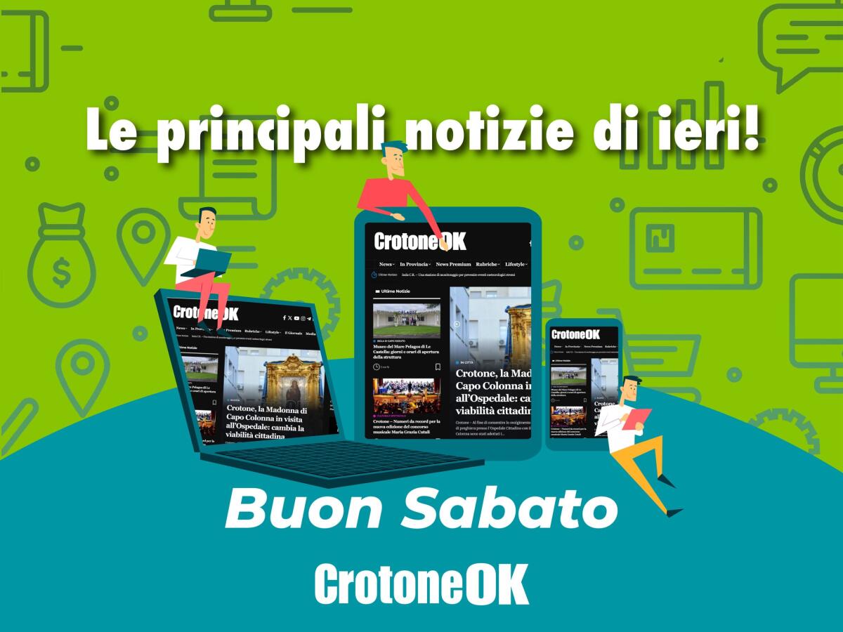 Si accende ancora il dibattito sulla bonifica. Furto sventato alla posta di Cutro e ancora interventi contro la violenza di genere. Ecco le principali notizie di ieri. - 