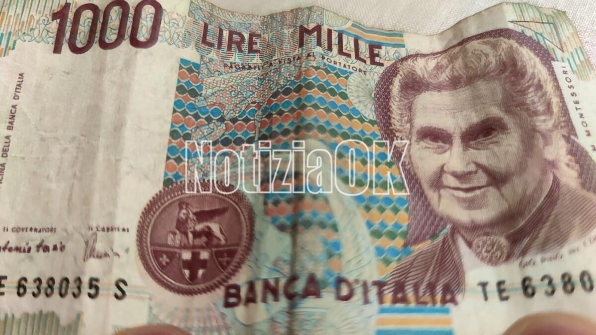 Ti ricordi le vecchie mille lire? Quando con pochi soldi ti sentivi ricco - 