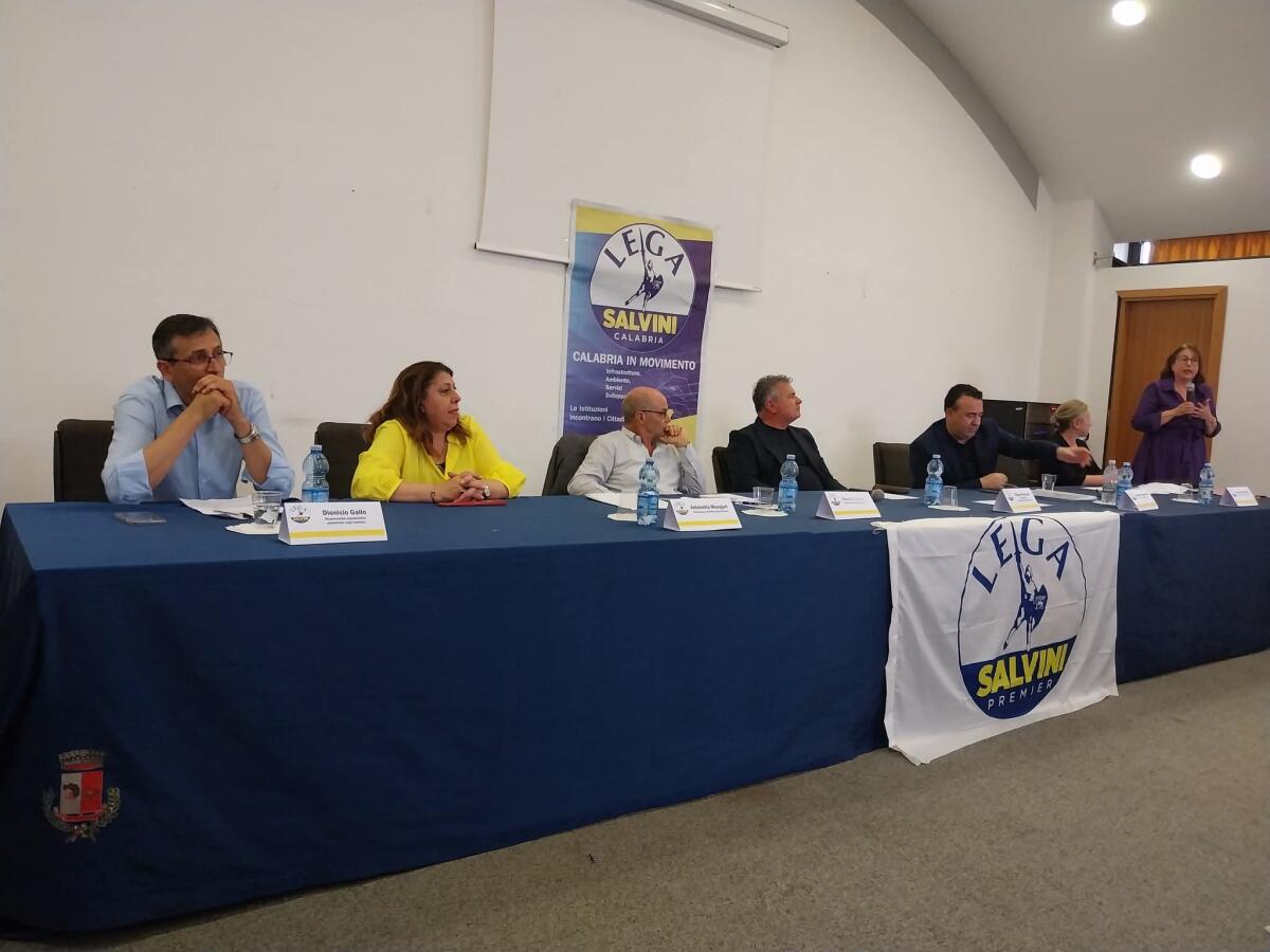 “Calabria in Movimento”: la Lega Salvini incontra cittadini e simpatizzanti a Cirò Marina - 