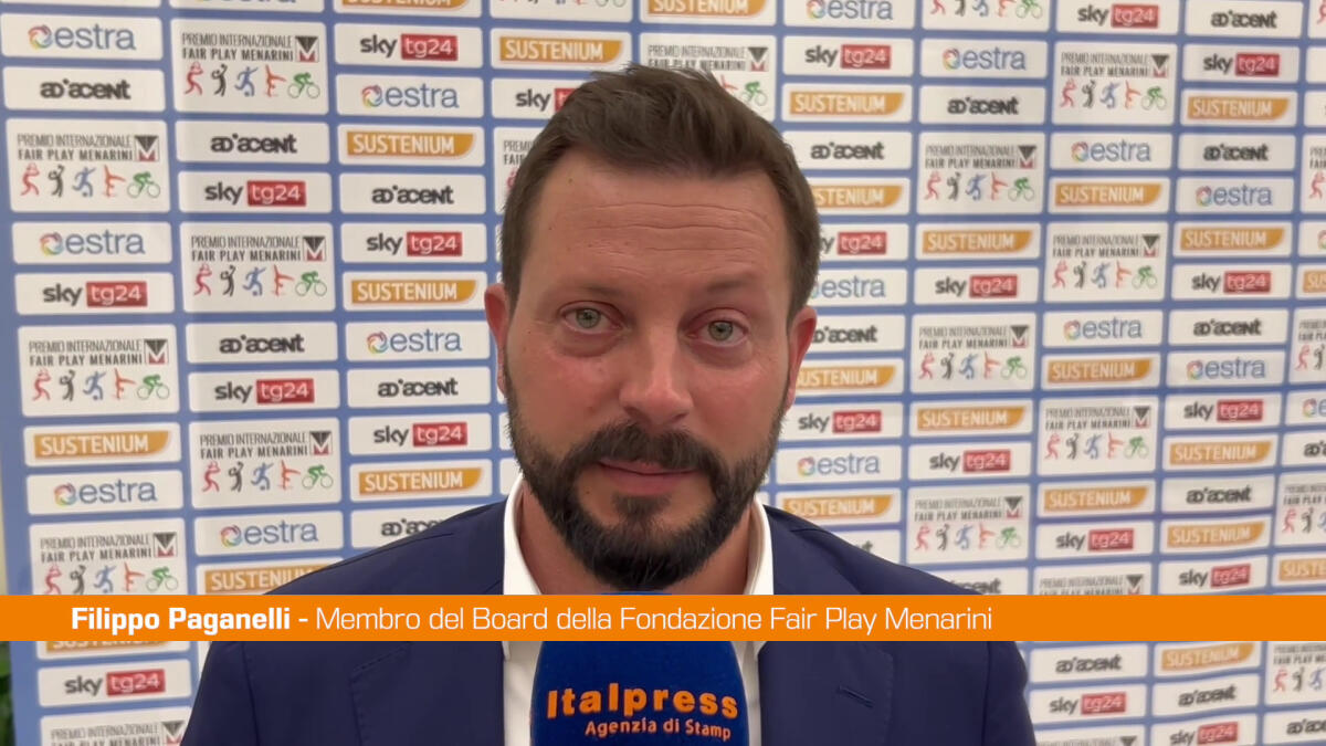 Premio Fair Play Menarini, Paganelli: “Celebriamo lealtà e rispetto” - 