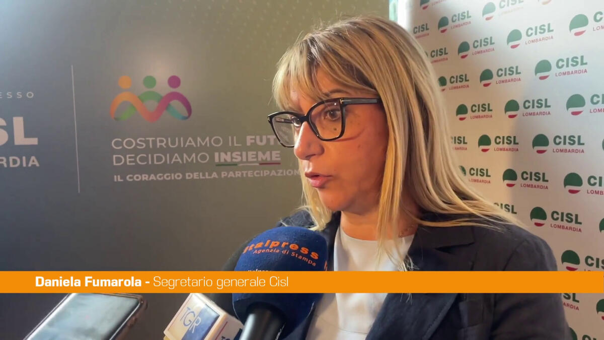 Fumarola "Soddisfazione per nomina Sbarra,ma Cisl autonoma da partiti" - 