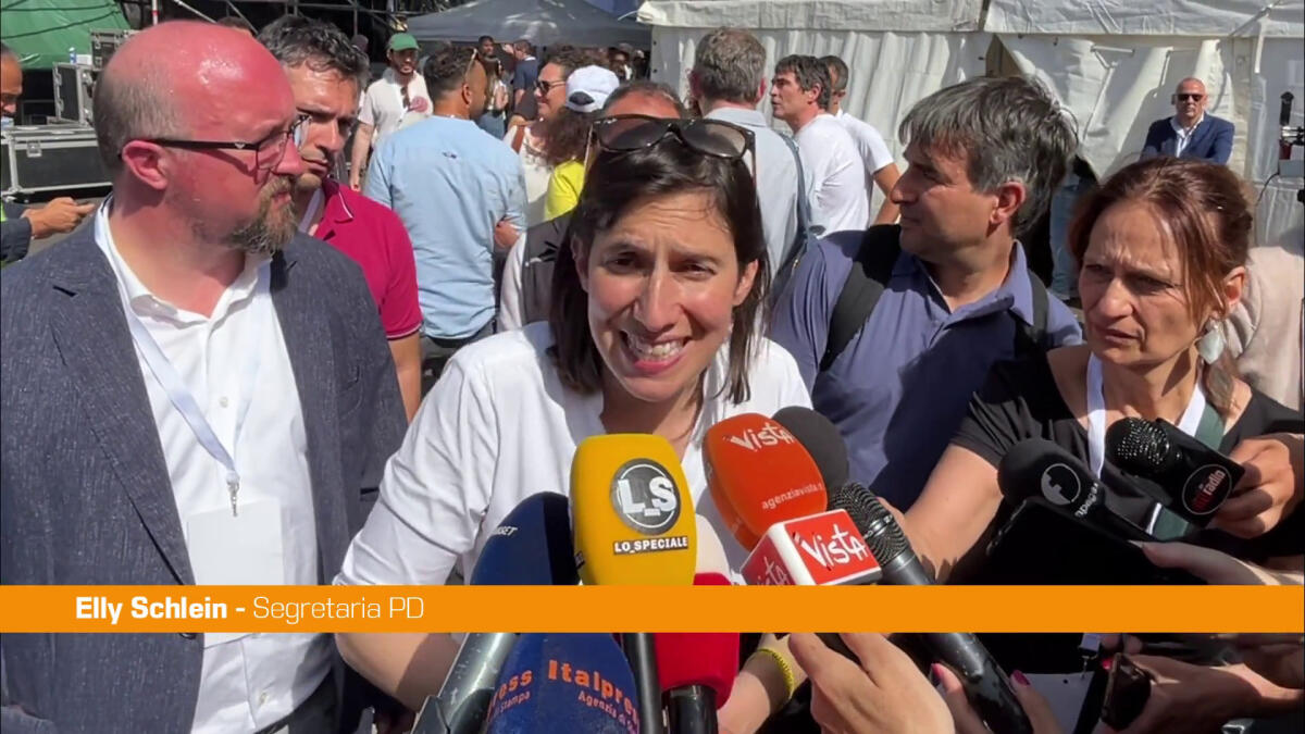 Corteo per Gaza, Schlein "Noi l'Italia che non tace come il governo" - 