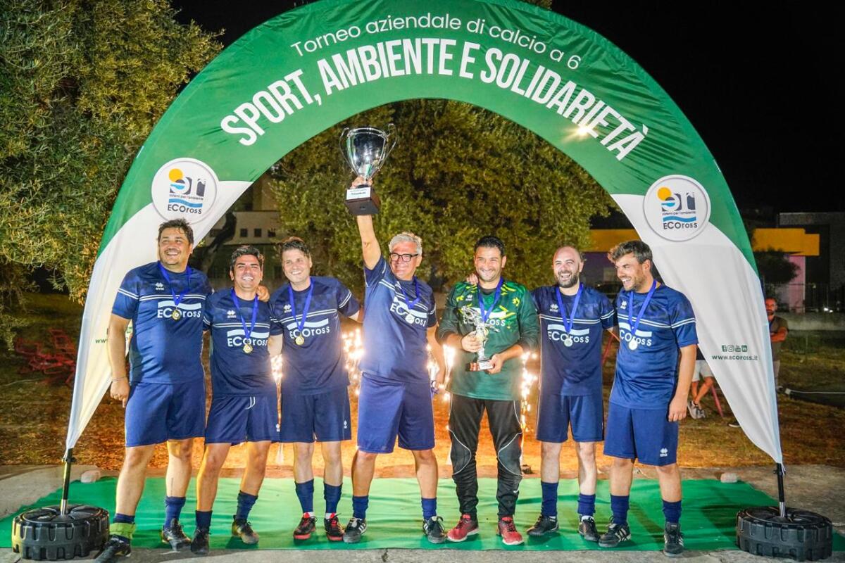 "Sport, Ambiente e Solidarietà", al via oggi la seconda edizione del torneo aziendale di Ecoross -