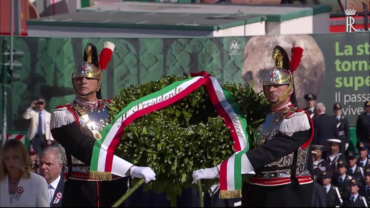 Mattarella apre le celebrazioni per la Festa della Repubblica - 