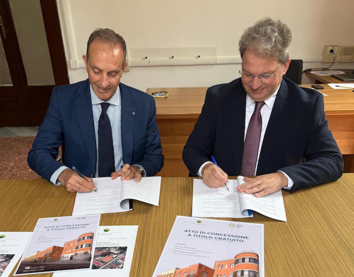 Firmata concessione immobile da parte dell’Agenzia del Demanio all’Università Mediterranea - 