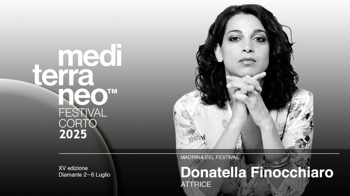 Donatella Finocchiaro madrina del Mediterraneo Festival Corto 2025 - 