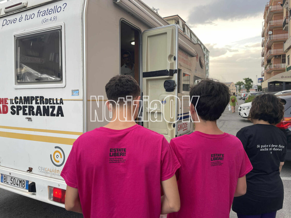Estate di impegno a Crotone: i campi di Libera e il Camper della Speranza - 