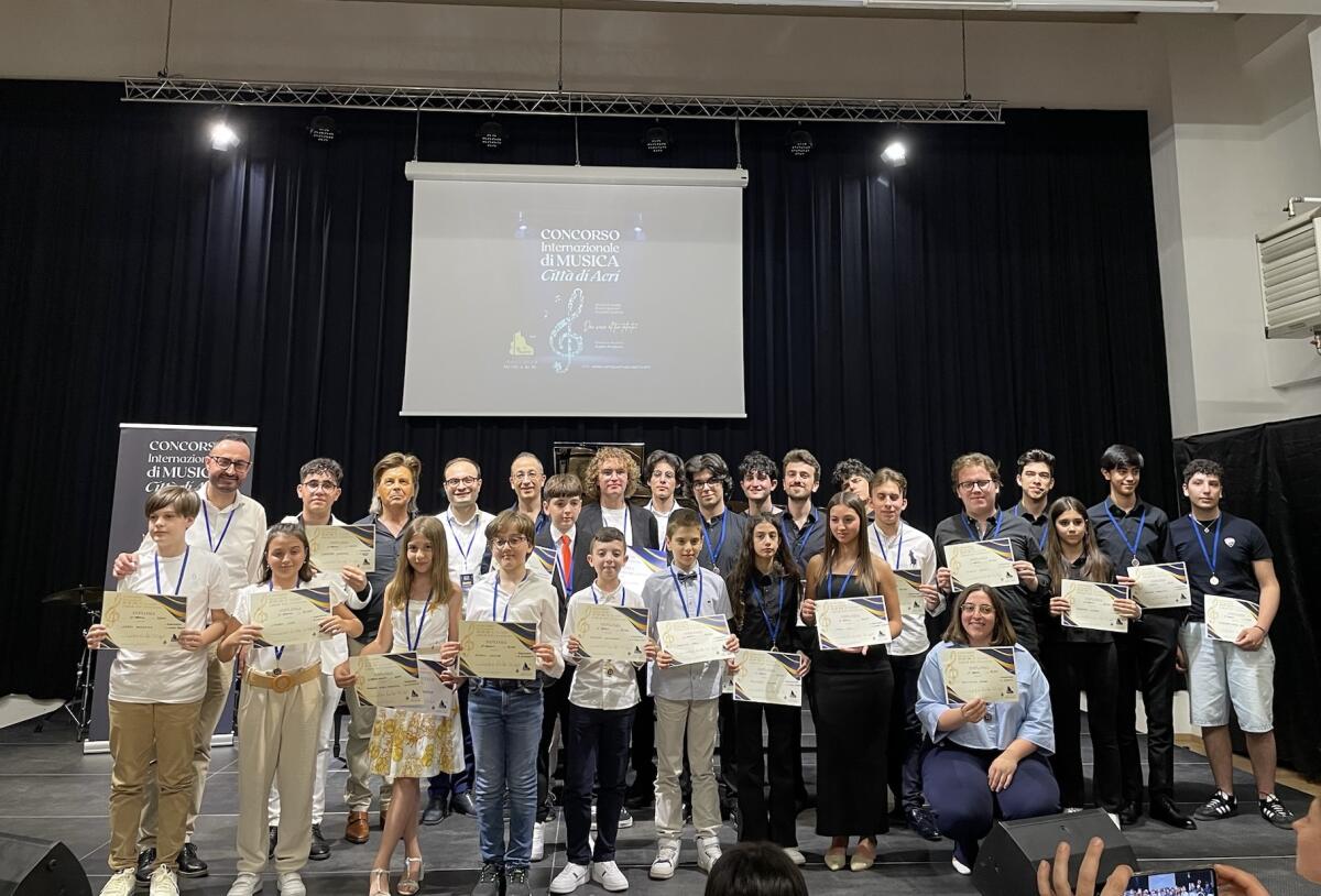Grande successo per la prima edizione del Concorso Internazionale di Musica “Città di Acri” -