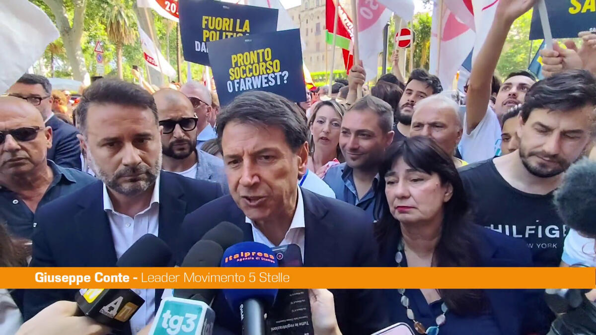 Conte "Siciliani stufi mentre comitati d'affari spolpano sanità" -