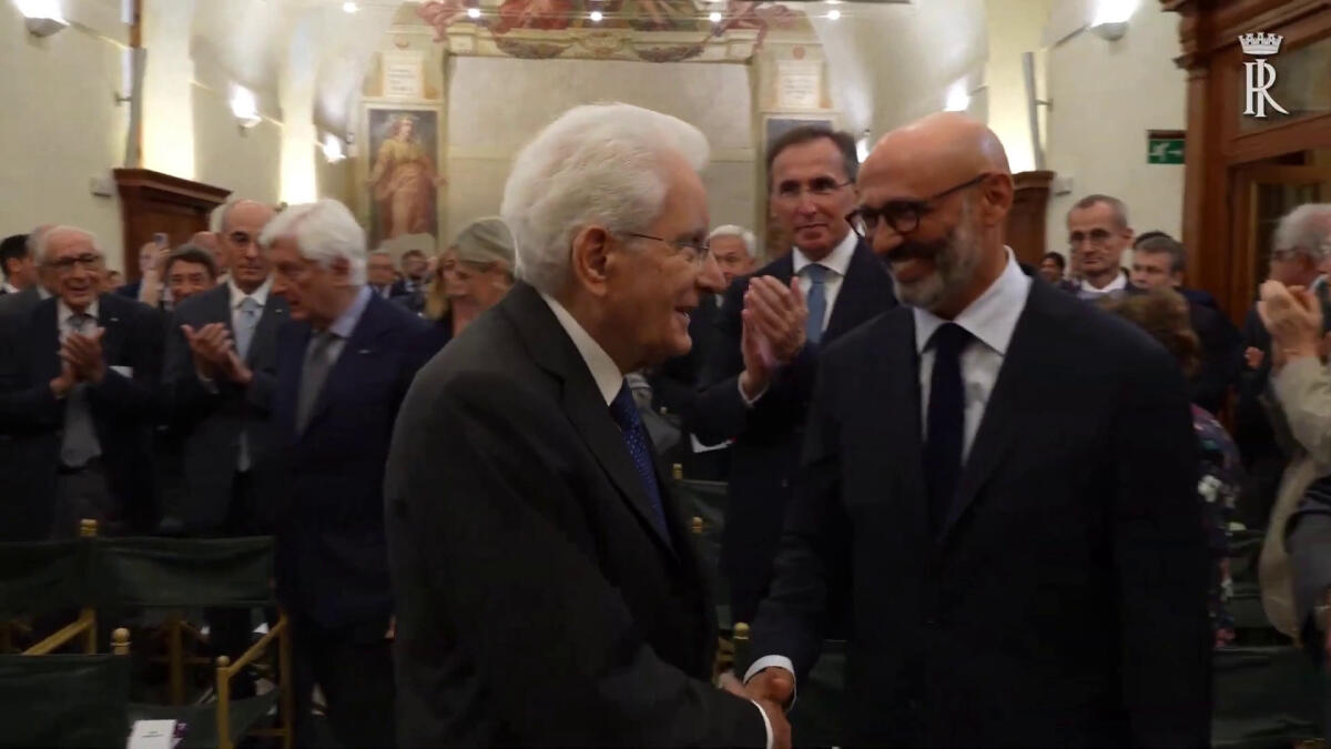 Mattarella al convegno per centenario nascita di Giorgio Napolitano - 