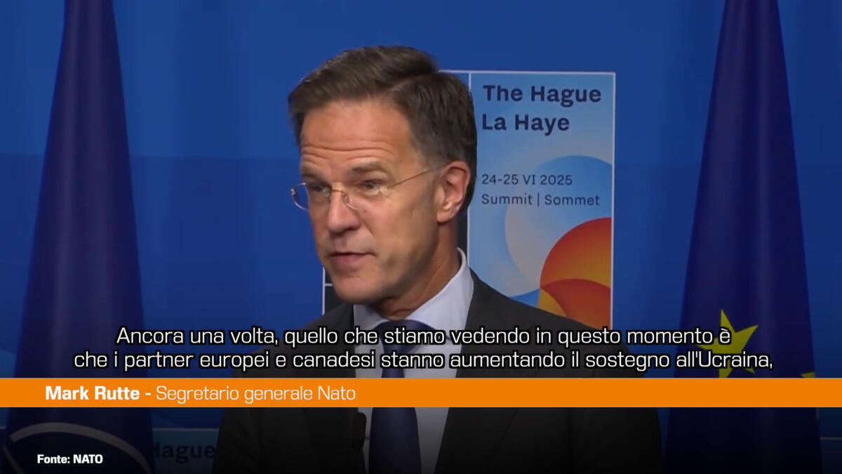 Rutte "Sostegno a Ucraina crescerà, faremo il massimo" - 