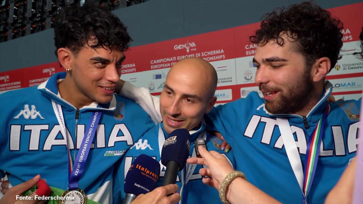 Azzurri del fioretto in coro "Impossibile fare meglio" - 