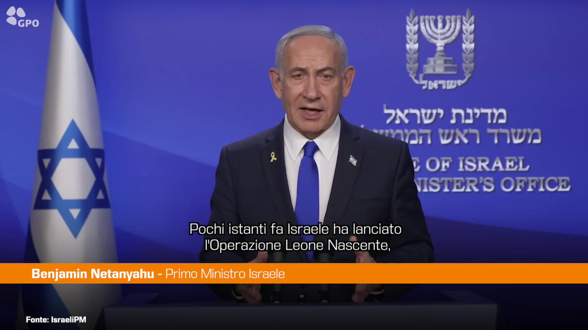 Netanyahu "Operazione contro Iran necessaria, minaccia a Israele" -