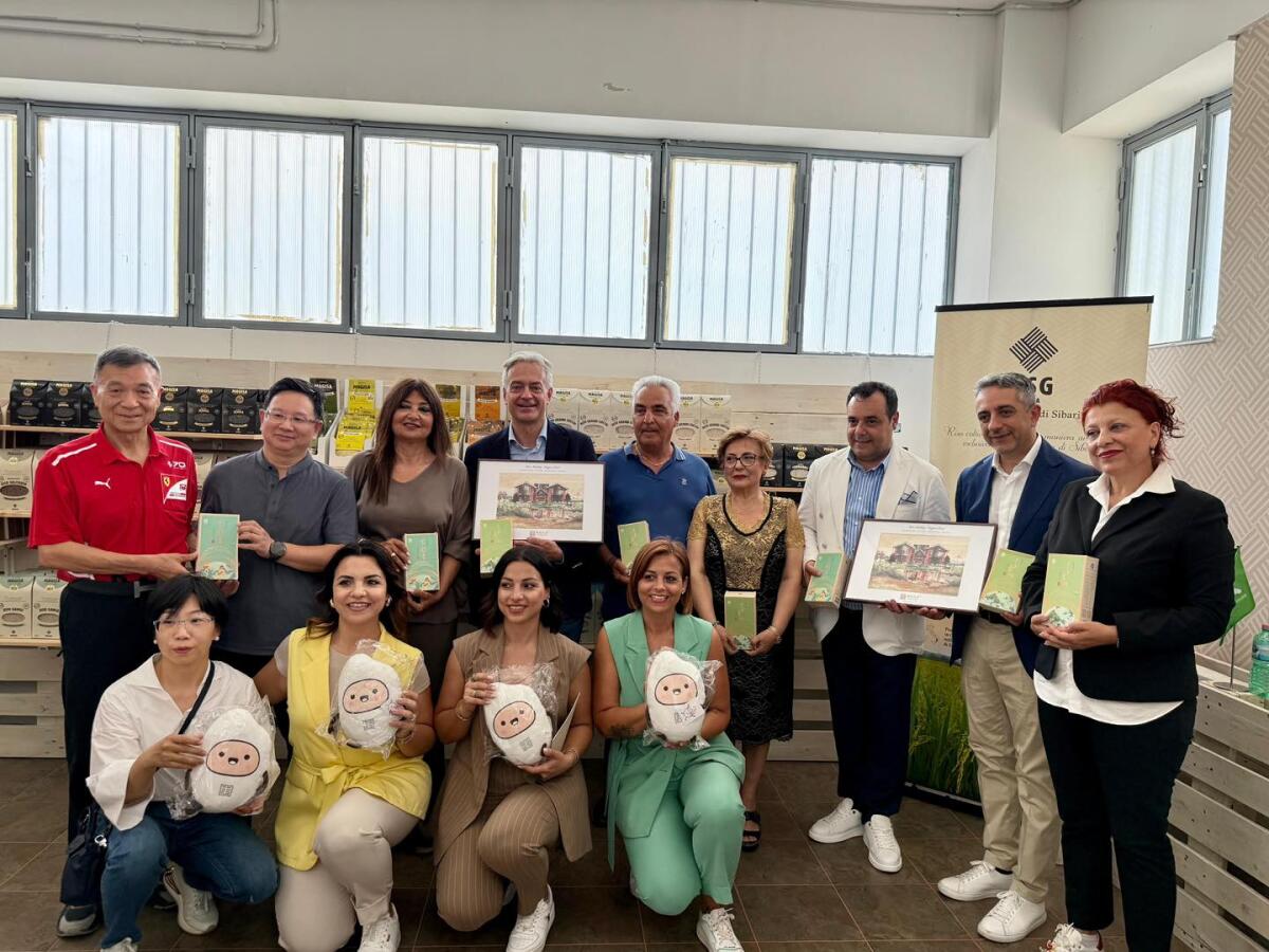 Cassano all’Ionio, il riso di Sibari conquista la Cina: delegazione ufficiale in visita alla Magisa - 