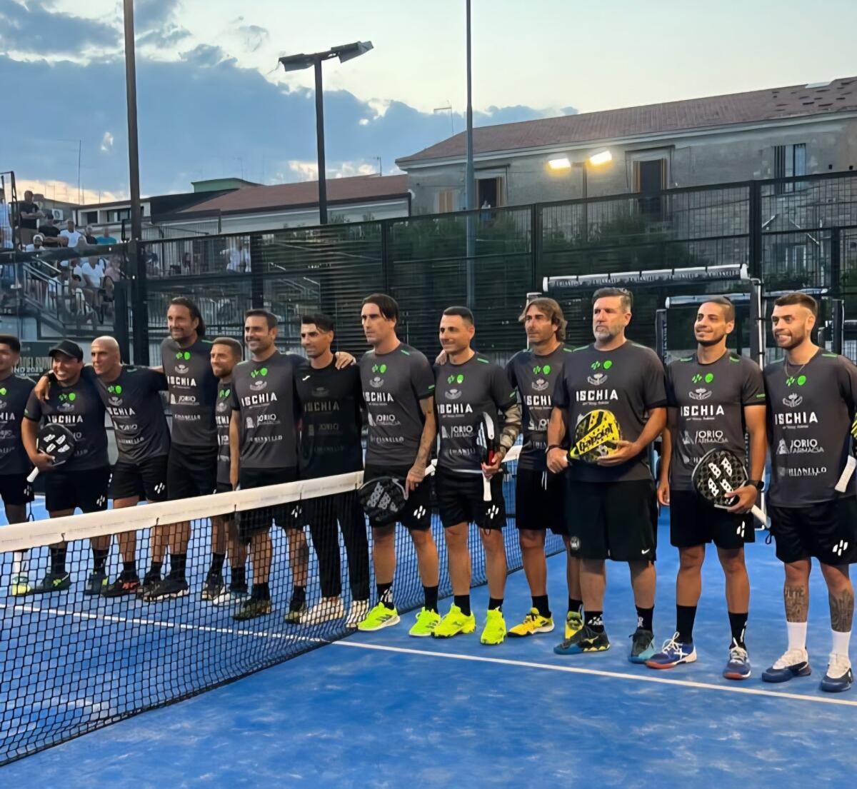 Paola ospita i campioni del padel e del calcio al Chianello Padel Show - 