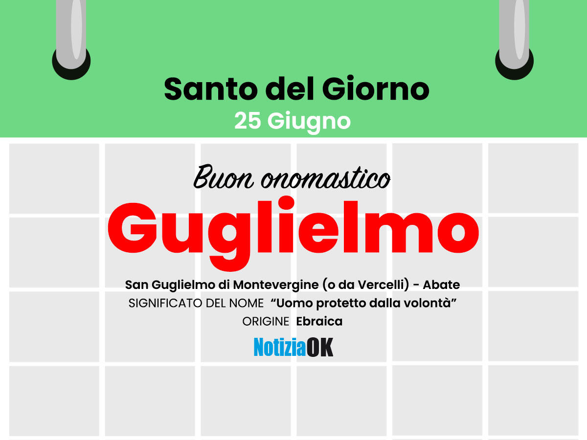 Oggi la Chiesa celebra la memoria di San Guglielmo - 