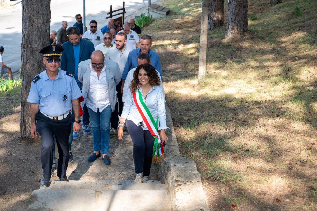 San Giovanni in Fiore, il Parco comunale si rinnova: inaugurata una nuova palestra all'aperto - 