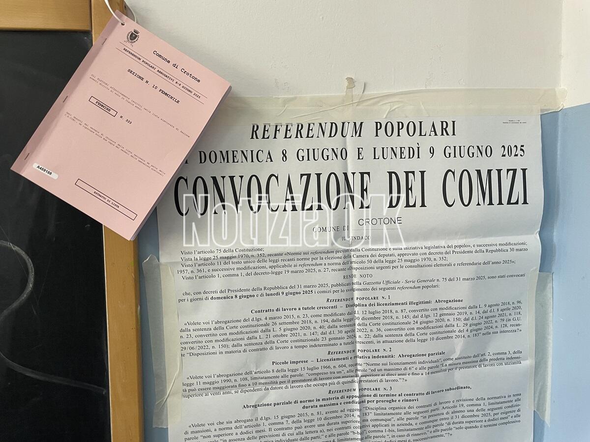Referendum, in Calabria alle 23 di ieri al voto il 16,25% - 