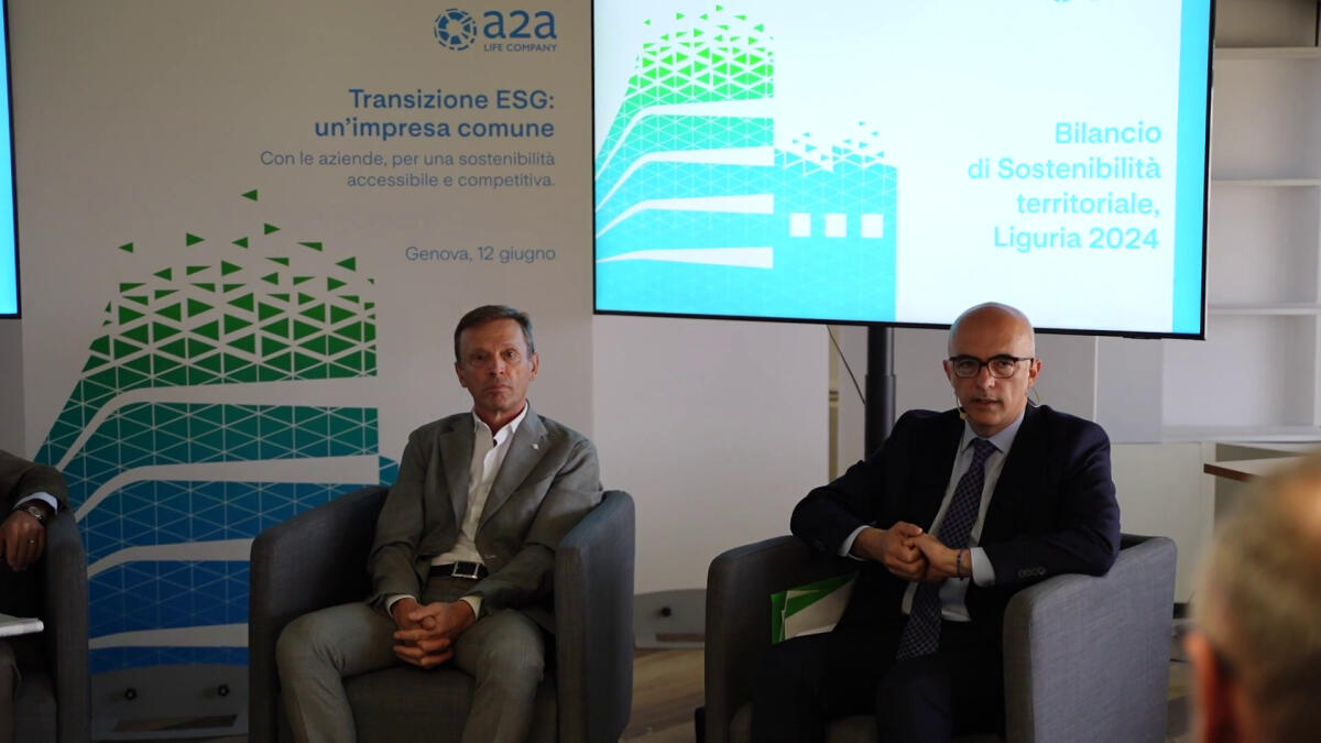 A2A, 92 mln di euro il valore economico generato in Liguria nel 2024 - 