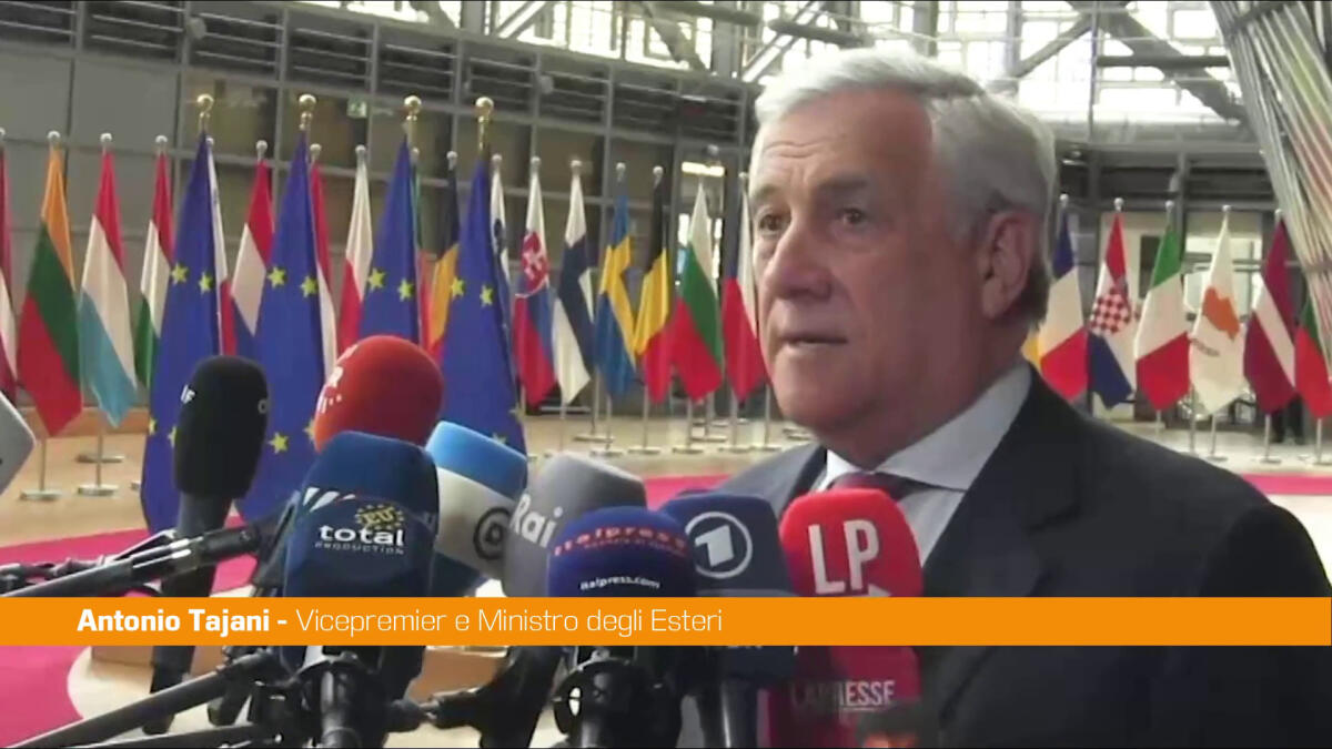 Iran-Usa, Tajani "Ue abbia linea comune e lavori per de-escalation" - 
