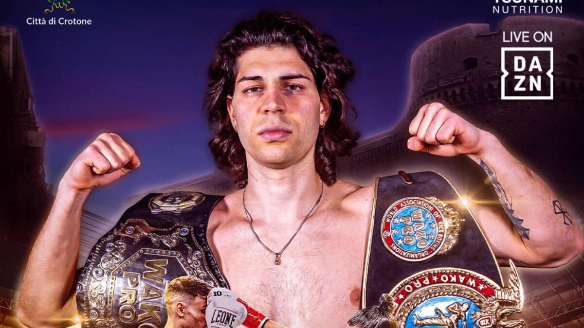 Fabrizio Ruggiero combatte nella sua Crotone per il titolo mondiale: "Un sogno che si realizza" - 