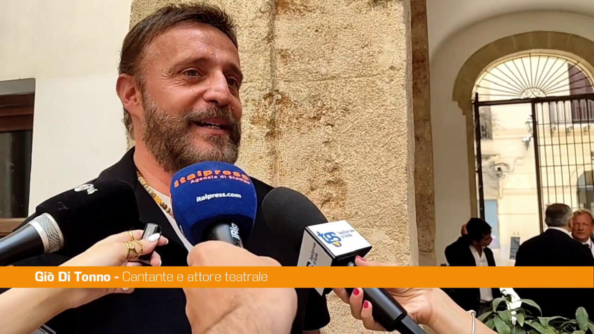 Palermo, Giò Di Tonno "firma" un recital su Santa Rosalia - 