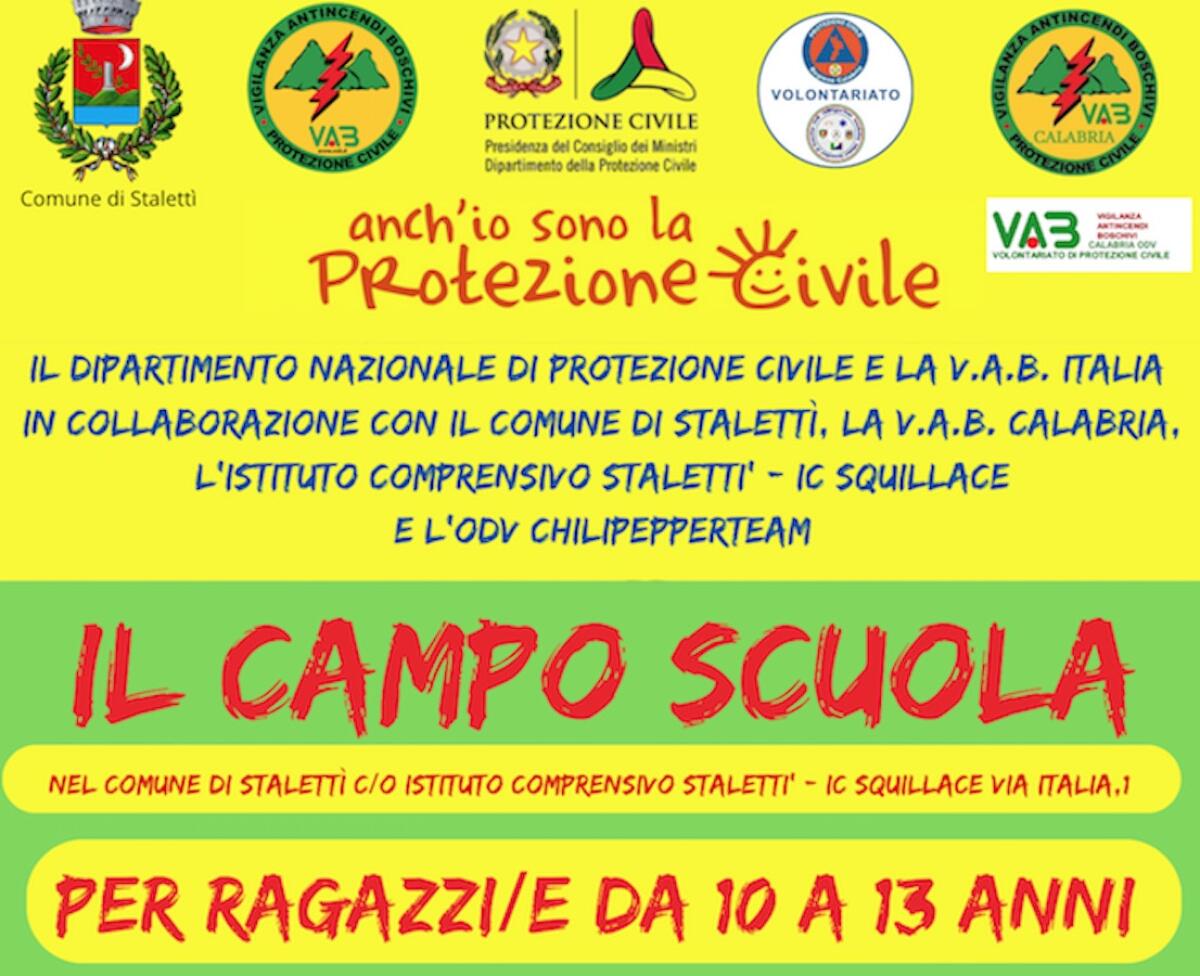 "Anch’io sono la protezione civile", a Stalettì i ragazzi imparano giocando - 
