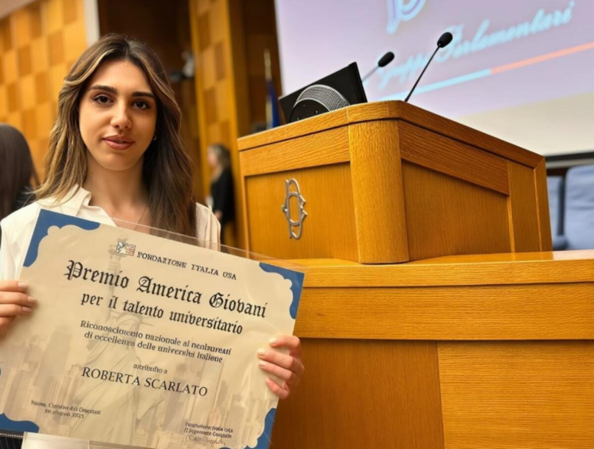 San Lucido, prestigioso riconoscimento per la dottoressa Roberta Scarlato: premiata alla Camera dei Deputati -