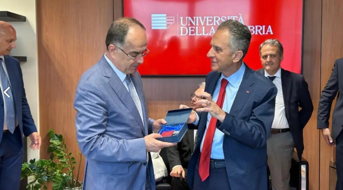 Un ponte tra le culture: l’Università della Calabria accoglie il Capo di Stato albanese - 