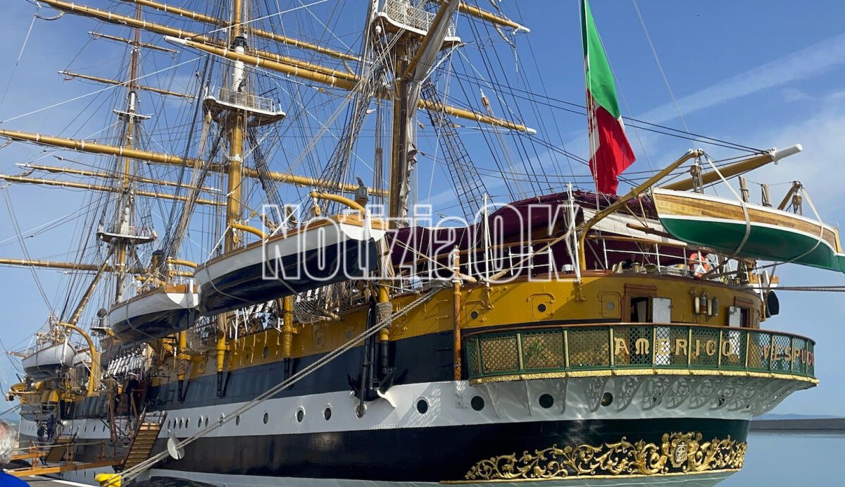 Mandatoriccio, gli alunni del Comprensivo hanno visitato la nave Amerigo Vespucci -