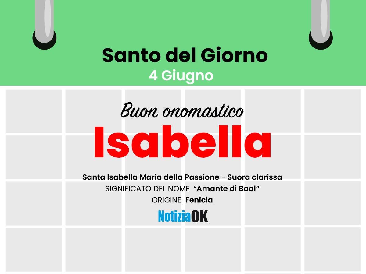 Oggi la Chiesa celebra la memoria di Sant'Isabella - 
