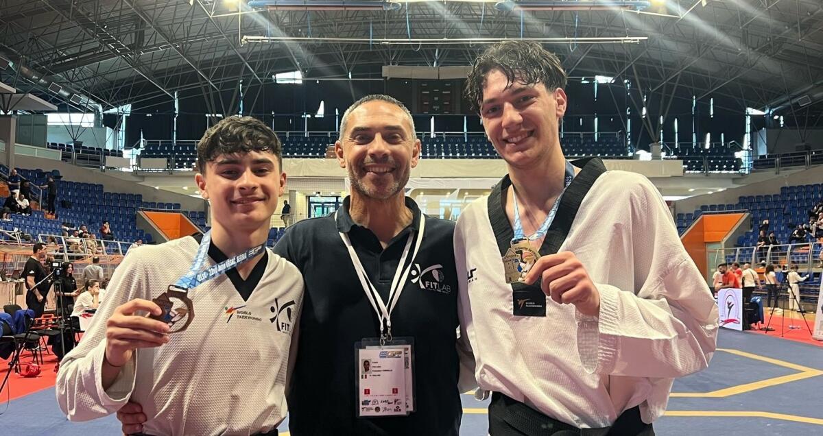 Doppietta di medaglie per la Calabria al Torneo Internazionale di Taekwondo in Serbia - 