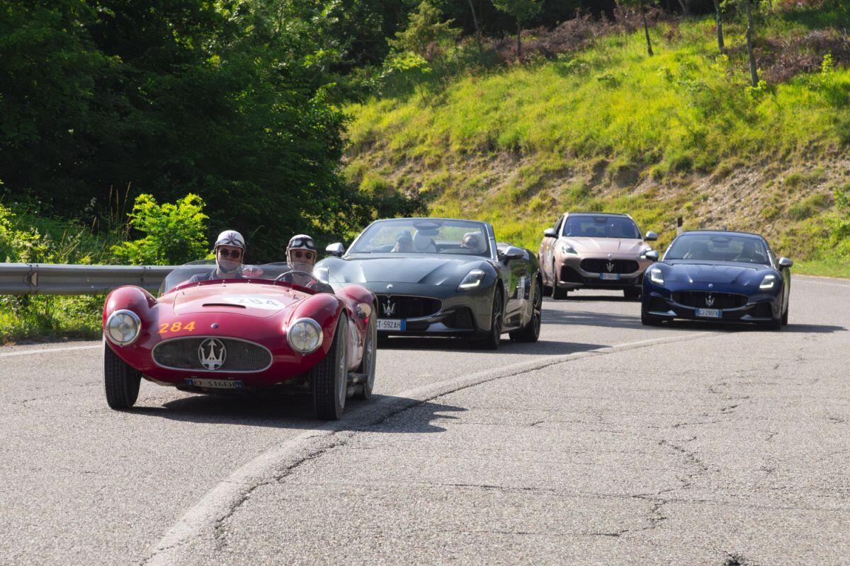 Alla 1000 Miglia Maserati celebra la sua storia tra stile e prestazioni - 