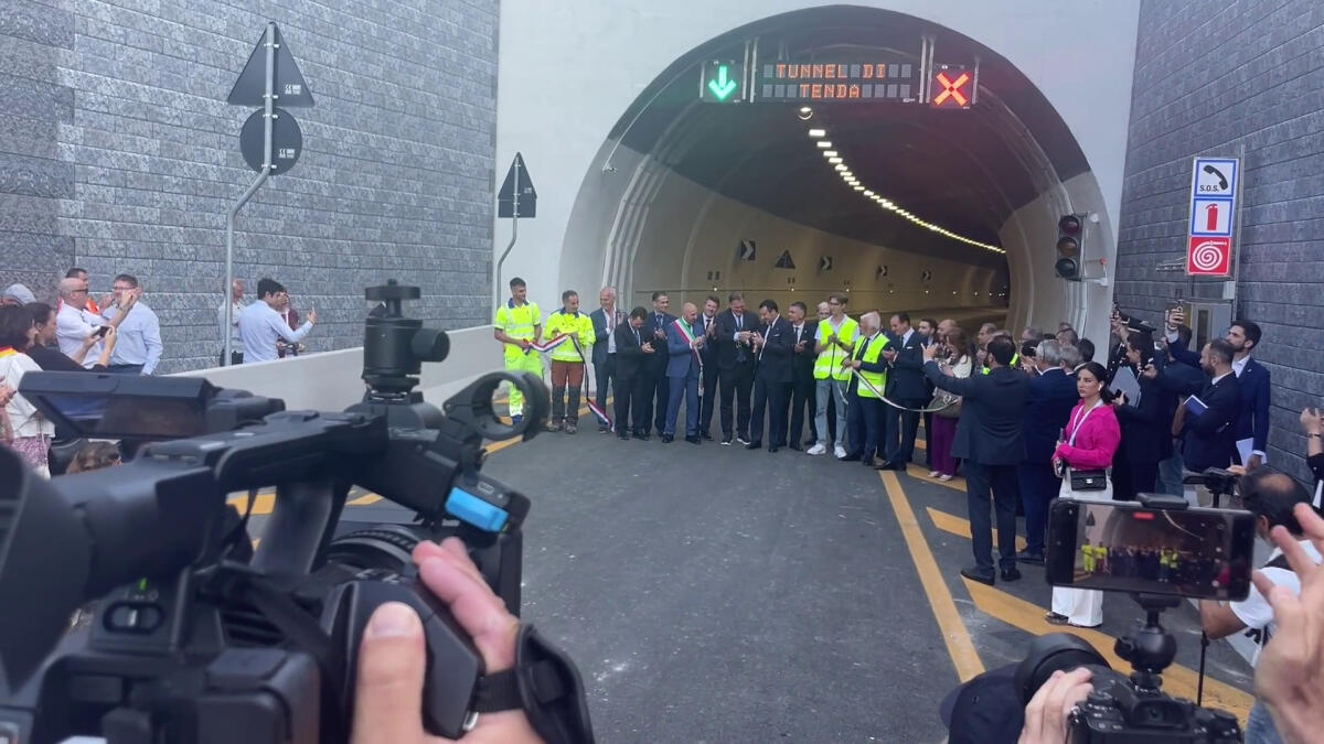 Riapre il tunnel di Tenda tra Italia e Francia - 