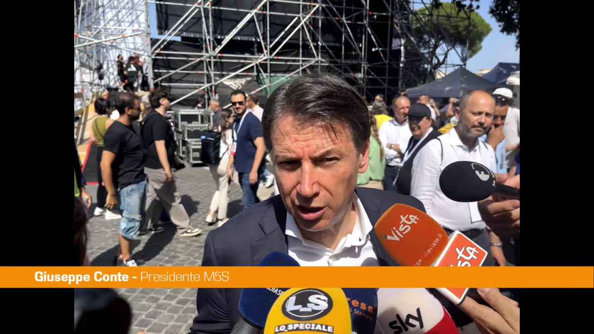 Corteo per Gaza, Conte "Cittadini stanchi di un governo immobile" - 