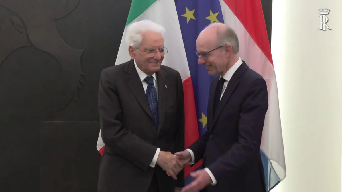 Mattarella incontra il Primo Ministro del Lussemburgo Luc Frieden - 