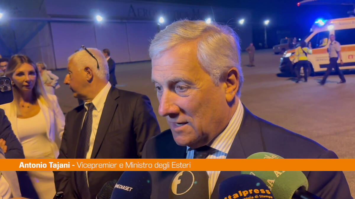 Gaza, Tajani "Palestinesi sono benvenuti in Italia" - 