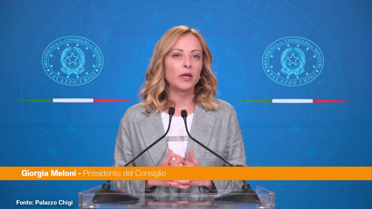 Meloni "Economia italiana solida e resiliente, imprese uno dei motori" - 