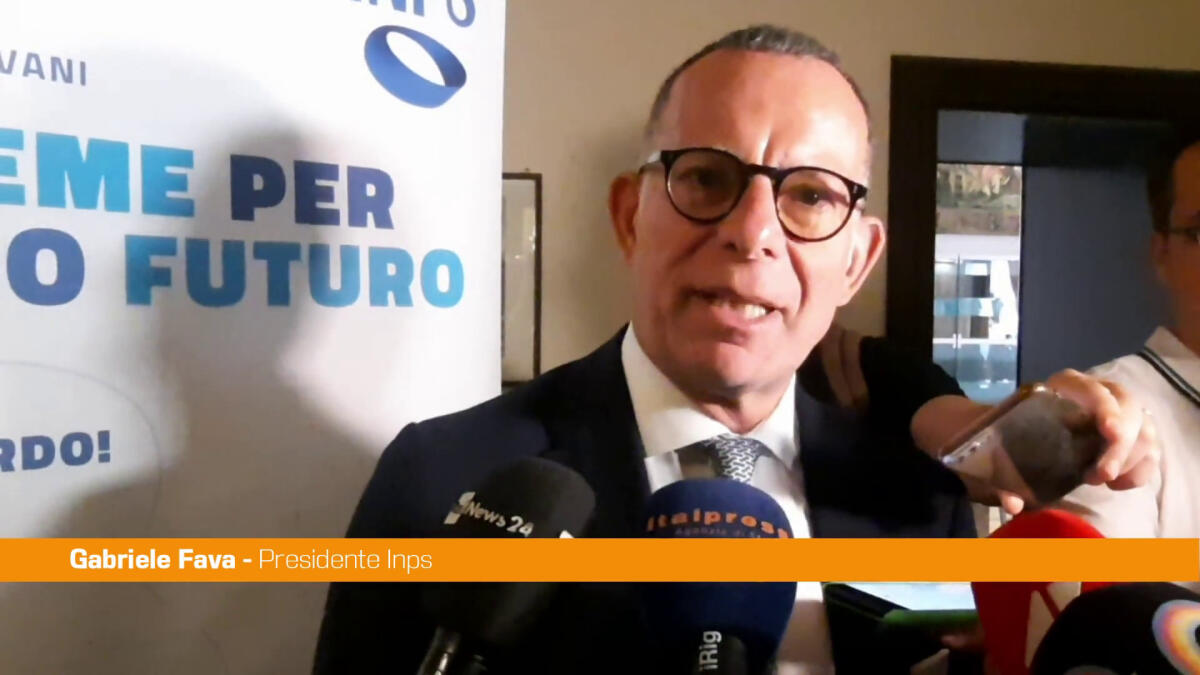 Fava "I giovani sono la vera priorità, da Inps nuova app per loro" -