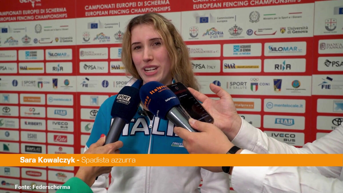 Kowalczyk bronzo nella spada "Emozione unica, è stato magico" - 