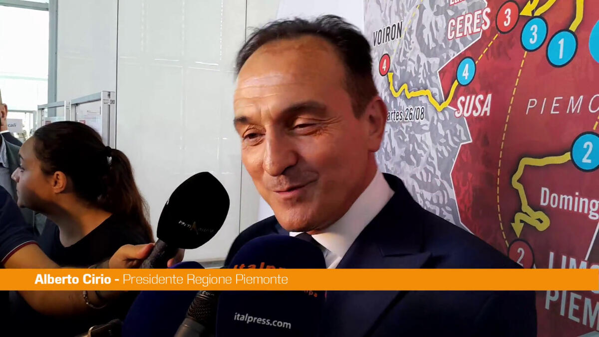 La Vuelta parte dal Piemonte, Cirio "Grande promozione per territorio" - 