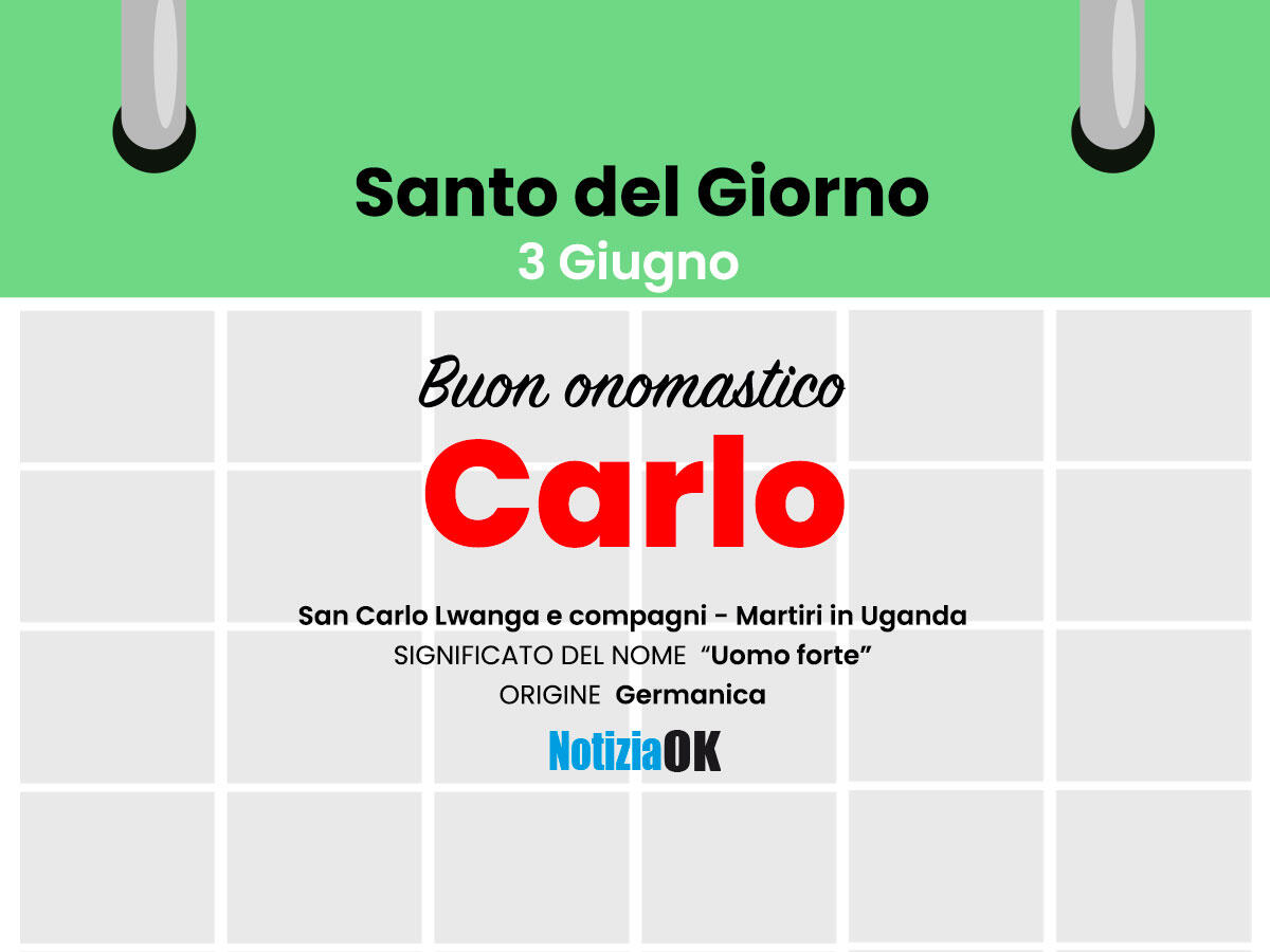 Oggi è San Carlo - 