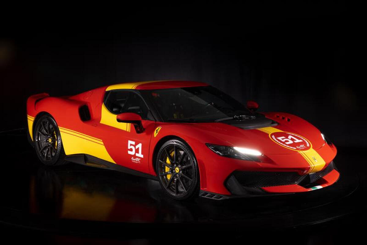 Presentata la 296 Speciale con allestimento Piloti Ferrari -