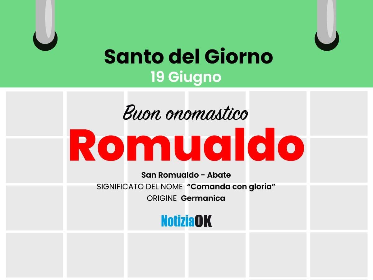 Onomastico: il Santo del giorno è San Romualdo - 