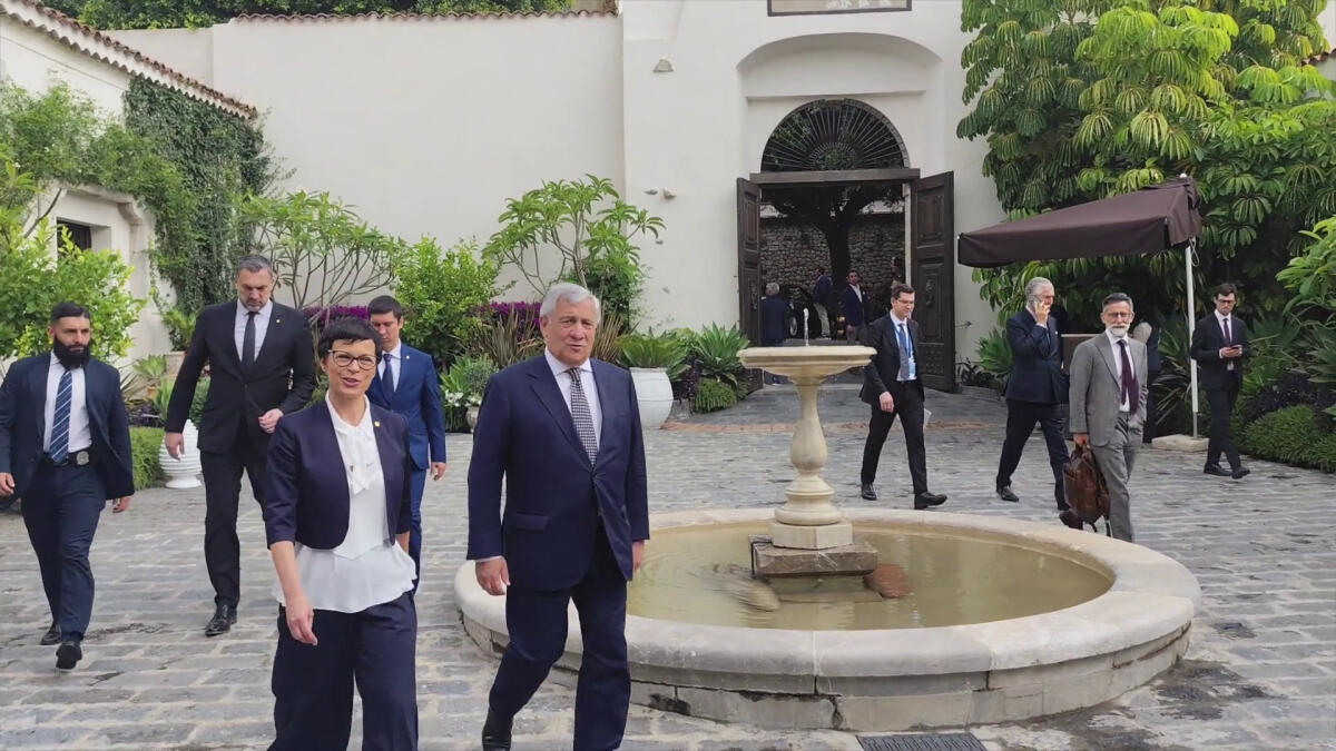 Ue, bilaterale tra Tajani e Kos a Taormina - 