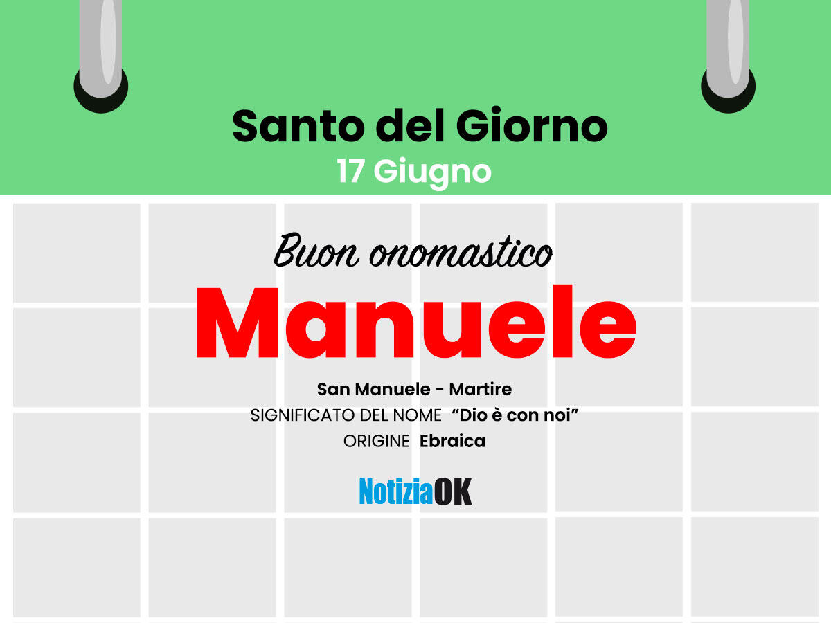 Oggi la Chiesa celebra la memoria di San Manuele - 